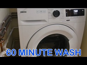Zanussi ZWF842C3PW - 60 Minute Easy Wash #washingmachine #wash