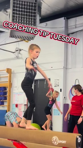 Coaching Tip Tuesday ✨ Beam Handstands!! | Jump Start Plus Peoria, IL