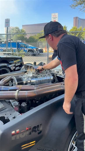 We run soon! Bluebird takes morning show NASROD runs at 3! @semashow @thehoonigans @burnoutwars | Jessie's Performance