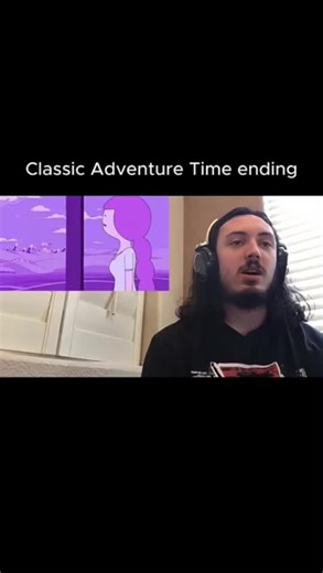 TheFlamingShark reacts to classic Adventure Time ending #fyp #adventuretime #reaction #viral #trending