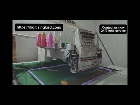 Custom Embroidery Digitizing