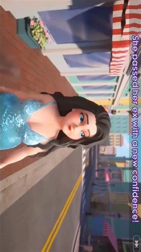 Epic Makeover Transformation in Project Makeover! 💄 #Shorts #ProjectMakeover #Makeover #Gaming