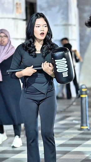 2M views · 47K reactions | Hammer prank making panicked woman | Mahdi Prank | Facebook