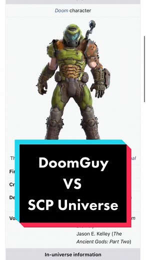DoomGuy VS SCP Universe Battle