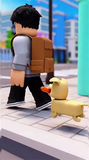 🤯🐕 Dog Followed Me… Then THIS Happened. Roblox story. #roblox #parody