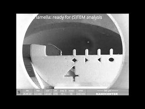Preparation of transmission electron microscope (TEM) lamella with focused ion beam (FIB) technique