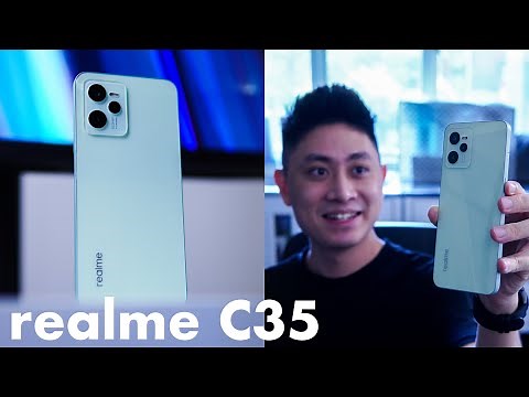 Realme C35 Unboxing: EXCLUSIVE First Look! MOST Beautiful Budget Phone? 🤔