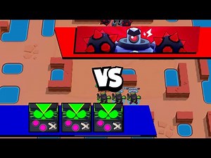 Triple Virus 8 BIT in Boss Fight | Brawl Stars