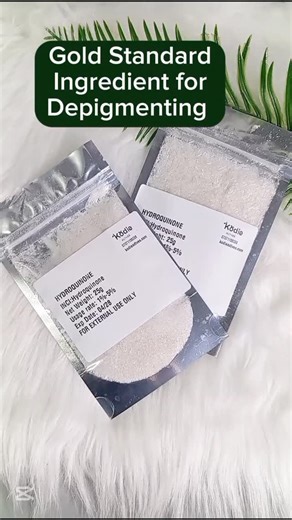 PREMIUM COSMETIC ACTIVES on Instagram: "Hydroquinone is a depigementing active for clearing hyperpigmentation issues. Such as melasma, postinflammatory hyperpigmentation. It is the gold standard ingredient for depigmenting This active is pure Pharmaceutical Usp grade. 99% purity. Highly effective in product. Order quality Actives on the website www.kodieactives.com #kodieactiveingredients #activeingredients #kodieactives #formulatorsinnigeria #FormulateWithKodie"