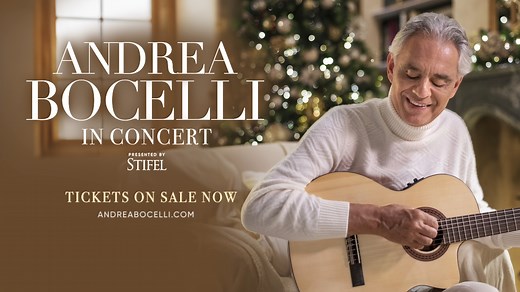 Experience Andrea Bocelli in Concert across North America. Andrea is honored to welcome beloved special guests Steven Mercurio, Christina Pasarolu, Edward Parks, Pia Toscano and Rusanda Panfili to celebrate the Holiday Season. Tickets and VIP experiences are on sale now at: gelbproductions.com/tour Tour Dates: DEC 04 - Dallas, TX DEC 06 - Lexington, KY DEC 07 - Detroit, MI DEC 09 - Hamilton ON DEC 11 - Boston, MA DEC 13 - Hartford, CT DEC 14 - Washington DC DEC 17 - New York, NY DEC 18 - New Yor