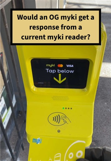 Will an OG myki card work on a modern myki reader?