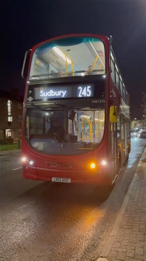 London Bus Route 245 Curtailed to Sudbury & Sudbury Town #metroline #londonbus