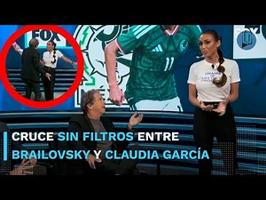🔥 “El Ruso” Brailovsky y Claudia García se pelean en vivo 😳 ¿Qué fue lo que pasó?