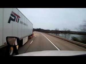 Bigrigtravels Live! - Bloomington, Illinois to Spiceland, Indiana - Interstate 74 - December 9, 2016