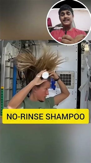 how to bath in space👀