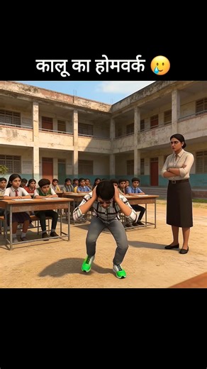 Kalu ka homework 😰|#indianvehiclesimulator3d