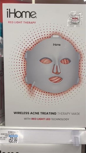Red Light Therapy Mask iHome CVS $52.99 #mask #beauty #redlight #cvs #skincare