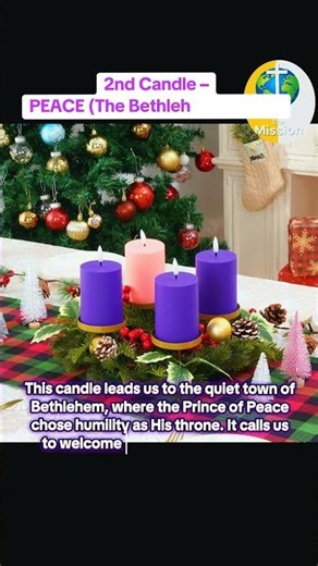 The Secrets behind Advent Candles #advent #adventcandles #lightofchrist