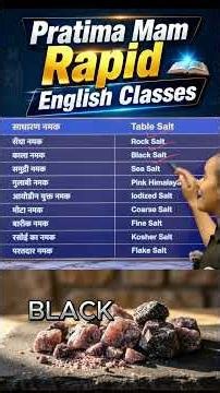 6 Shockingly Different Types of Salt! 😱 | Types of Salt in Hindi