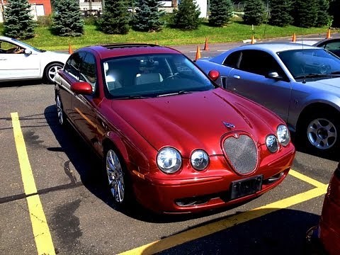 2003 Jaguar S-Type R Supercharged 4.2L V8 Start Up, Quick Tour, & Rev With Exhaust View - 67K