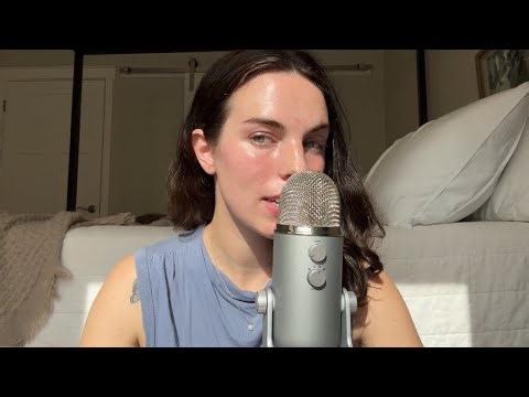 ASMR Up Close Whisper Ramble - Q&A ❤️