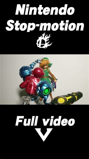 Metroid stop-motion: "FIGHT!" | A battle across realities! #animation #nintendo #metroid