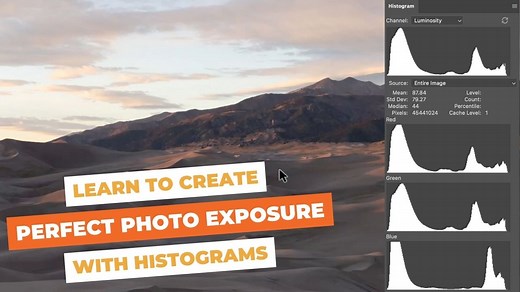 Learn to Create PERFECT EXPOSURE Every Time Using Histograms in Adobe Photoshop | Meredith Fontana | Skillshare