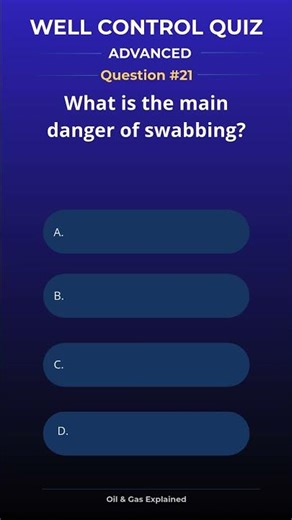 Well Control Quiz Q21 (Advanced) | Test Your Knowledge
