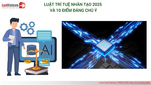 Luật Trí tuệ nhân tạo 2025 và 10 điểm đáng chú ý | Văn bản Luật