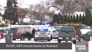 RCMP, ERT swarm house in Kelowna