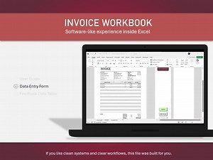 Générateur de factures Excel avec base de données | Système de facturation automatisé | Modèle de facture professionnel pour petite entreprise - Etsy France