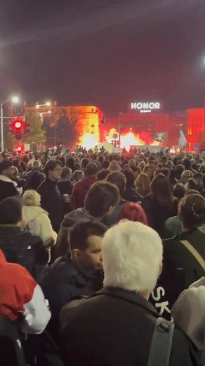 2.2K views · 16 reactions | Opponents and supporters of Serbia’s...