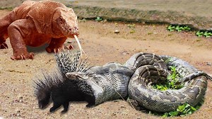 Best of Porcupine save Lizard from King Cobra Python vs Porcupine Animals Save Another Animals | Wild life Animals