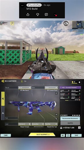 M13 Build- Season 3 COD Mobile 2026