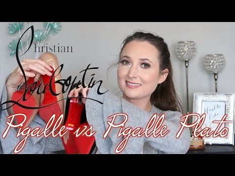 Christian Louboutin Pigalle vs Pigalle Plato Review