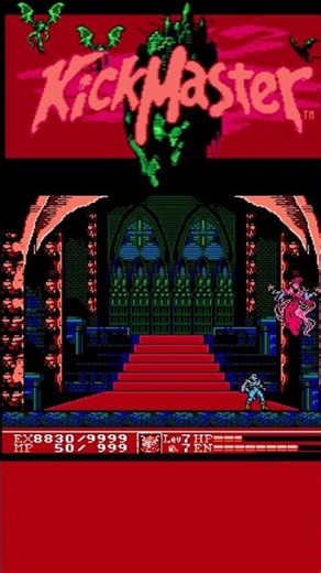 The easiest boss fight in gaming history? Kick Master (NES) #nes #famicom