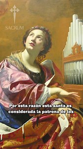 7K views · 385 reactions | ¿Conocías la historia de Santa Cecilia, la patrona de los músicos? #SantaCecilia #músicos #música #santos #SantoDelDia #Santoral #SantoDeHoy #SantoDelDía #santo #iglesia #iglesiacatólica #Cristo #católico | Sacrum | Facebook