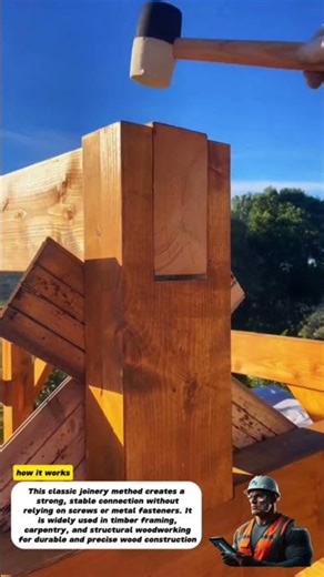 Traditional Timber Joinery | Perfect Mortise and Tenon Wood Connection