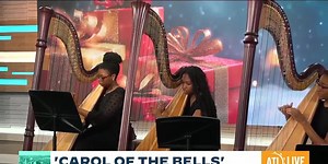 Urban Youth Harp Plays Songs of the Season on ATL Live Ahead of Free Winter Concert