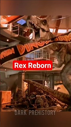 Why T-Rex Became the Hero of Jurassic Park #jurassicworld #trex #shorts