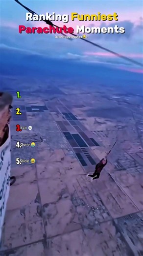 Ranking Funniest Parachute Moments