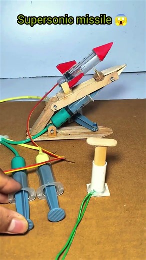 DIY missile project #experimnent #ytshorts #shorts