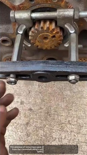 gear removal #youtubeshorts #satisfying #machine