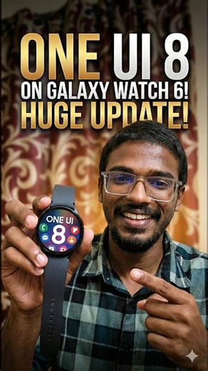 One UI 8 is HERE for Galaxy Watch 6! ⌚️🔥 #shorts #trending