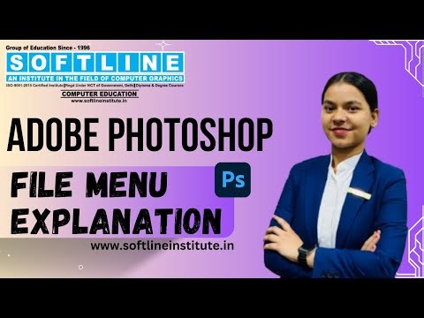 Photoshop File Menu Explained | Complete Guide by Chahat Ma’am