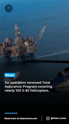 Sikorsky Secures Multi-Year S-92 Helicopter Support Contracts