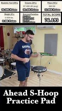 Ahead "S-Hoop" Practice Pad