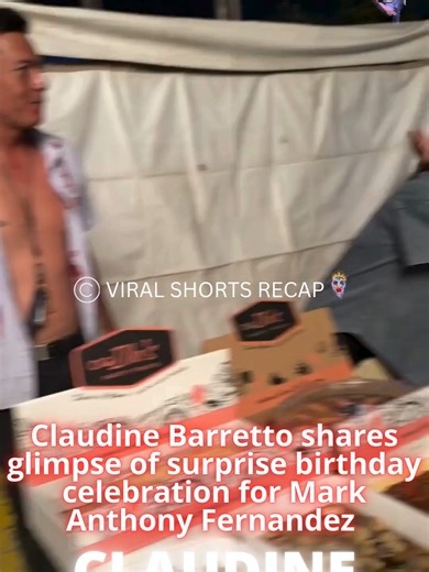 Claudine Barretto Surprises Mark Anthony Fernandez on Set
