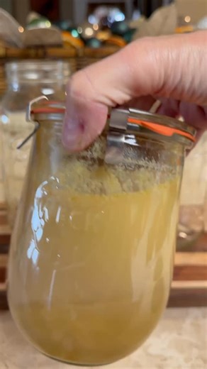 Let’s mix up our Aged Eggnog! I started this eggnog on September 1st so it is ready. Settling of the eggs and alcohol is perfectly normal so just shake it well before you mix it up.. if you would like to start some eggnog, there is still plenty of time to have it ready before Christmas. You can follow my link below to the recipe. | Green Acres Garden Stand