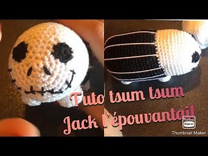 Easy and quick crochet Jack the scarecrow tutorial